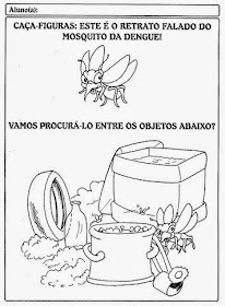 folha de atividades dengue