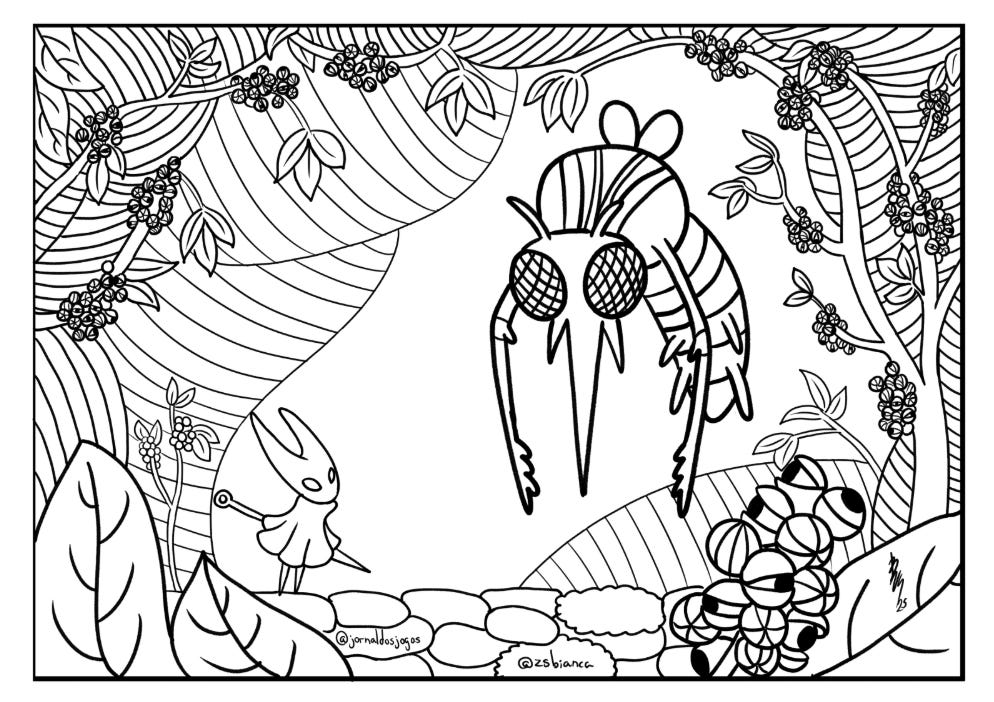 como desenhar o mosquito da dengue para crianças