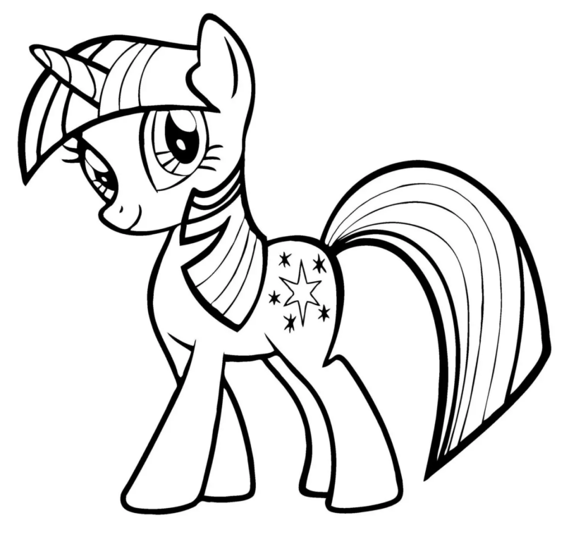 desenho my little pony para imprimir