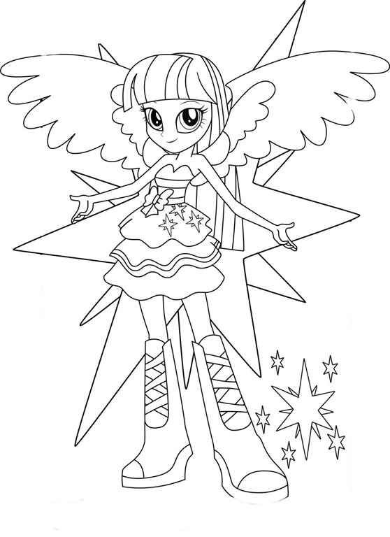 colorir personagens my little pony