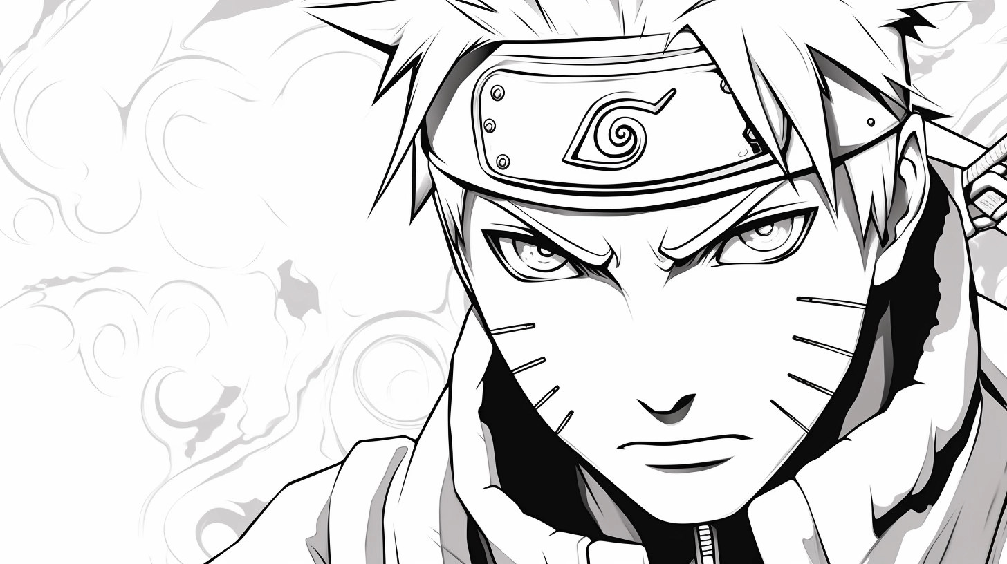 sakura para colorir