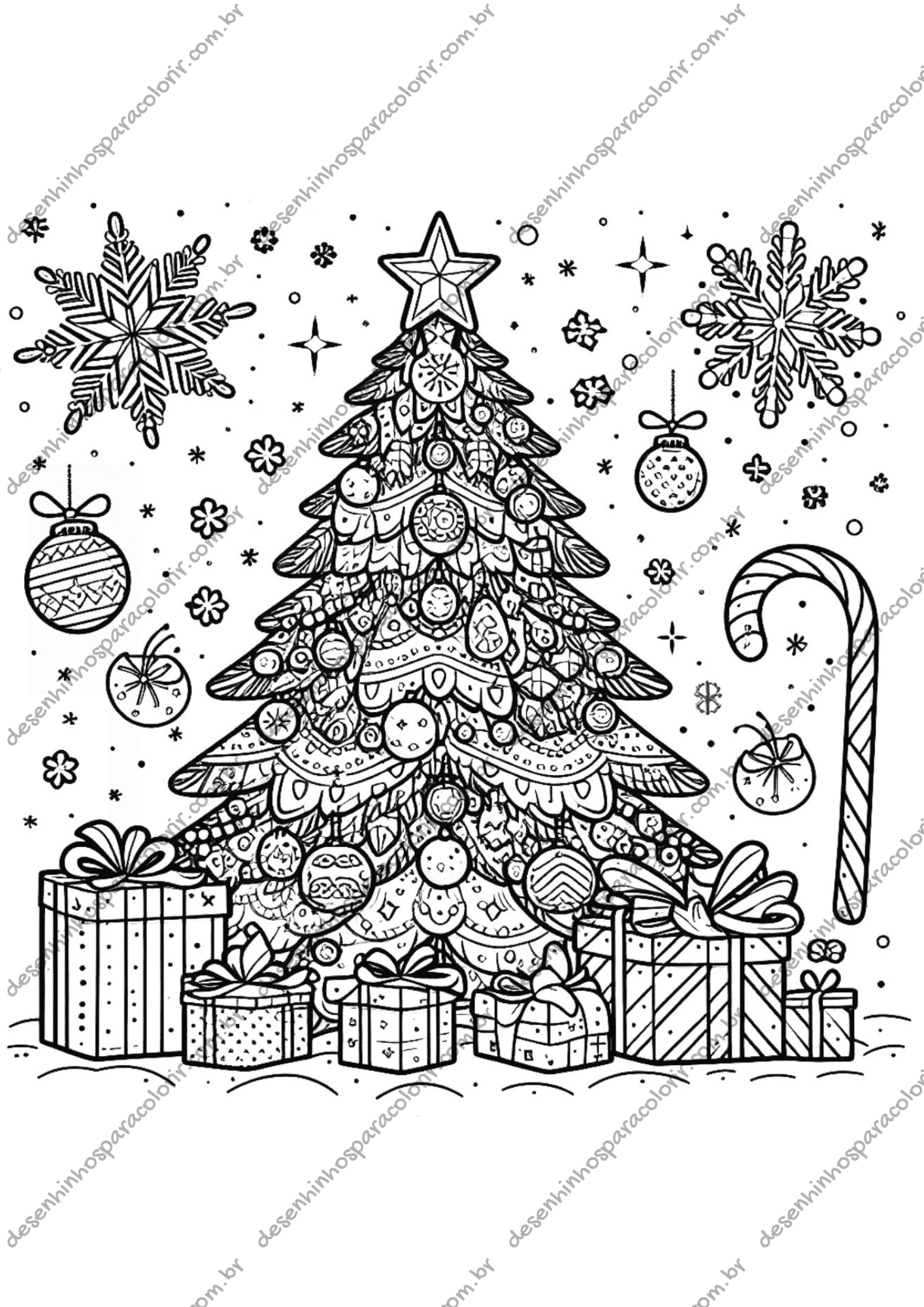 desenhos de meias de natal para colorir