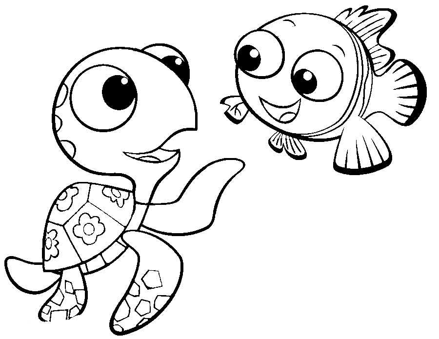 imprimir desenhos nemo