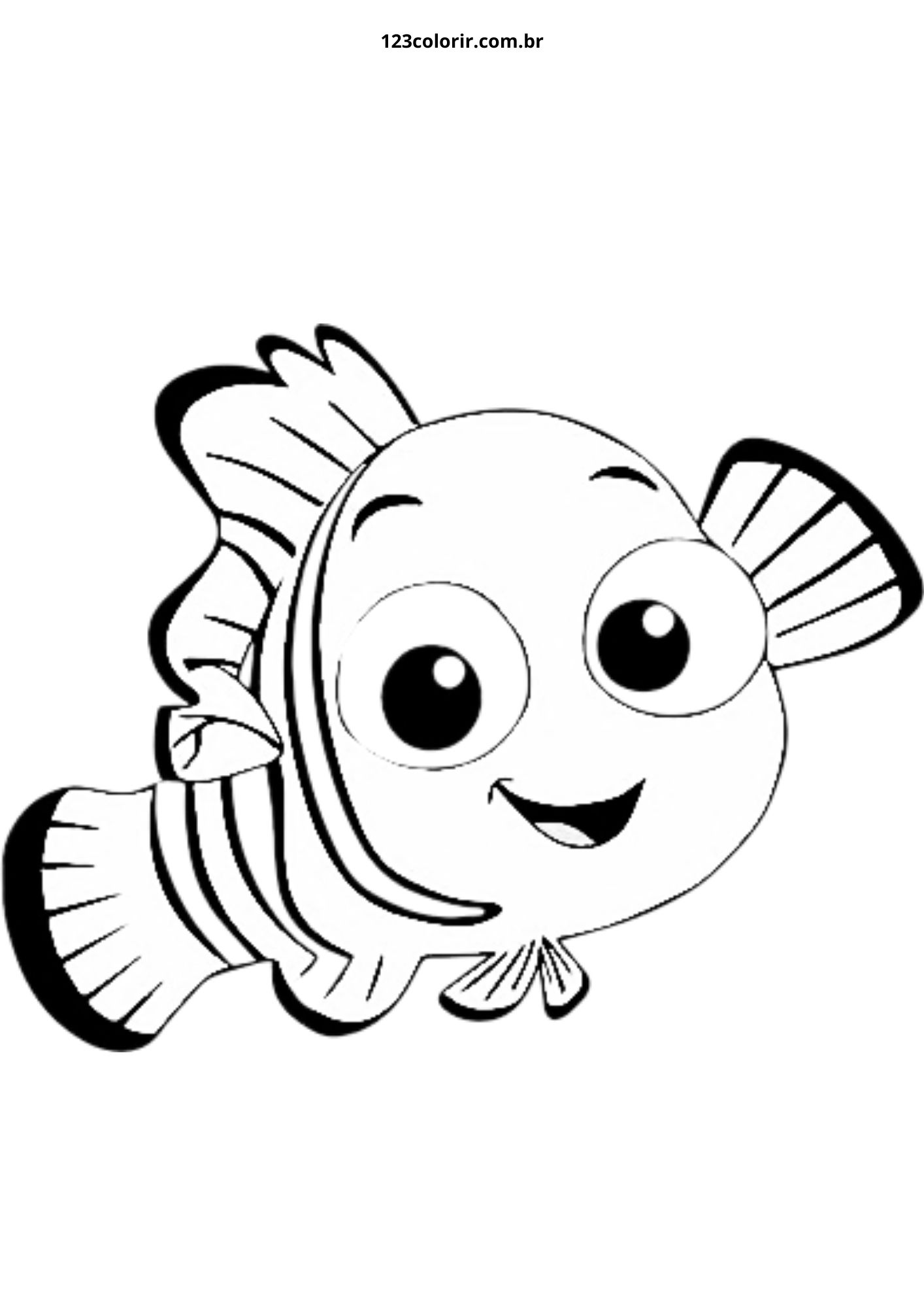 procurando nemo colorir