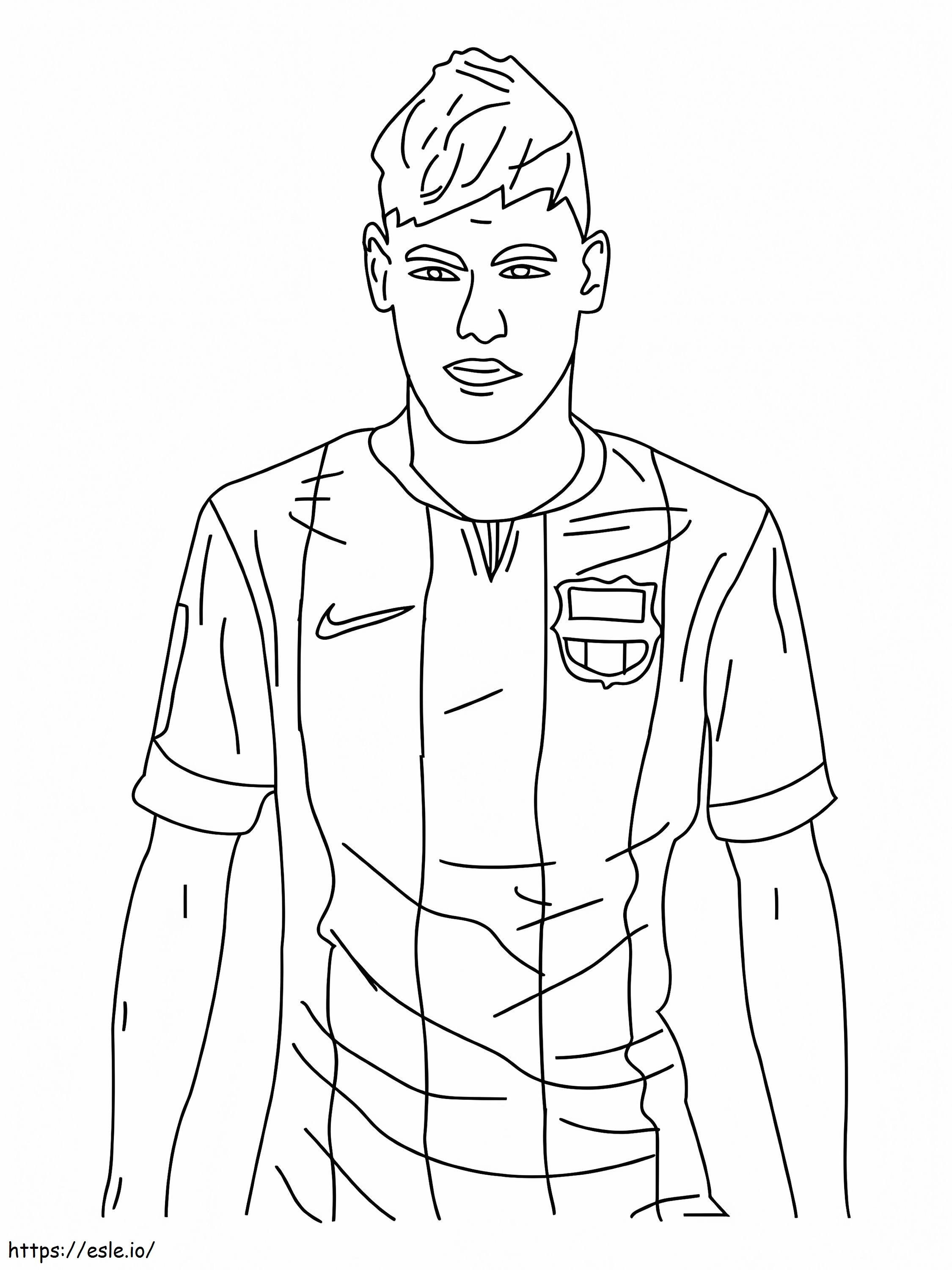 desenhos do neymar para imprimir