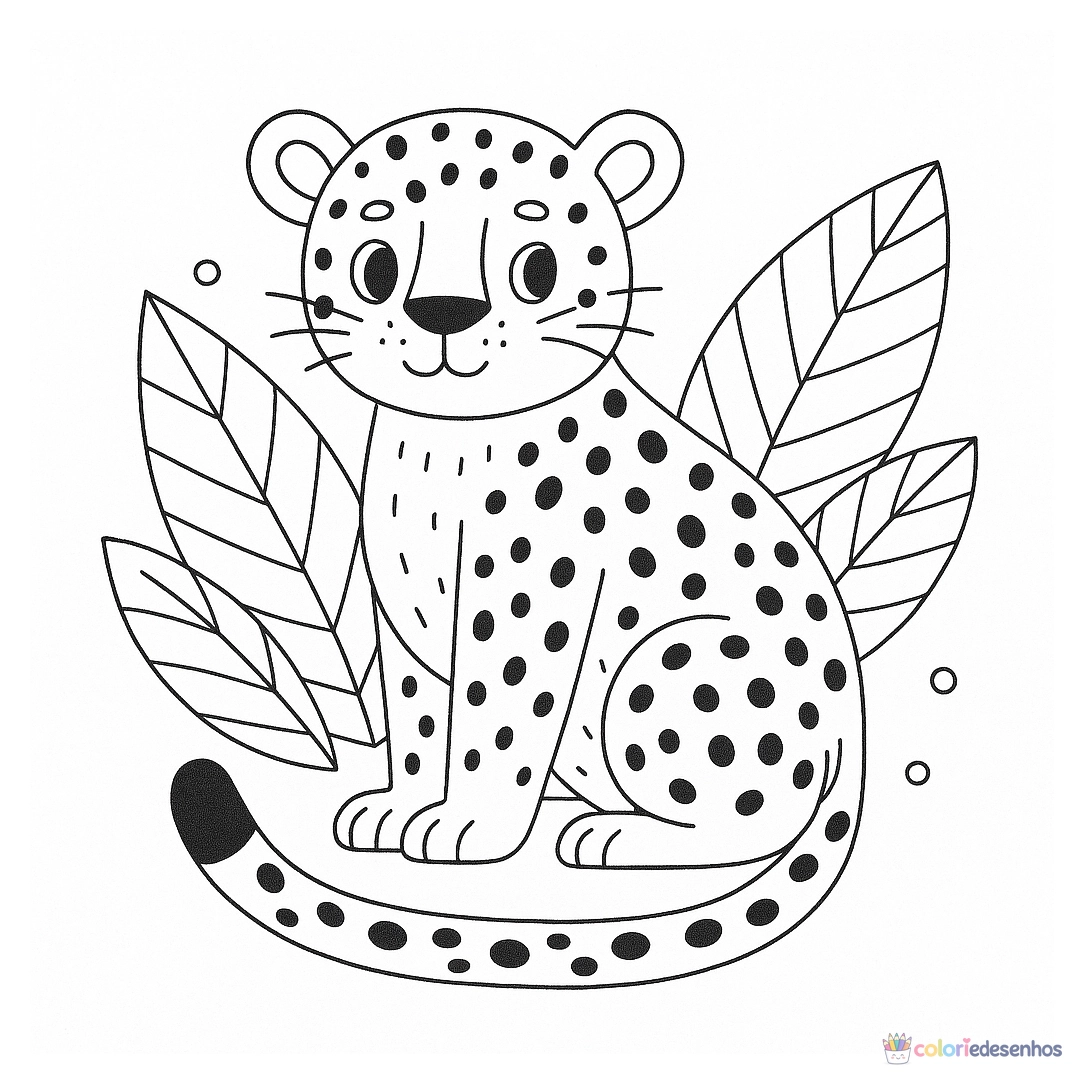 cores para pintar onça pintada