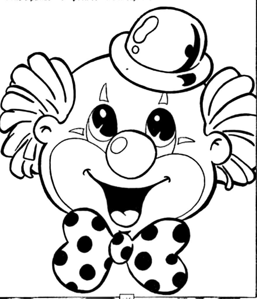 desenho de circo para colorir