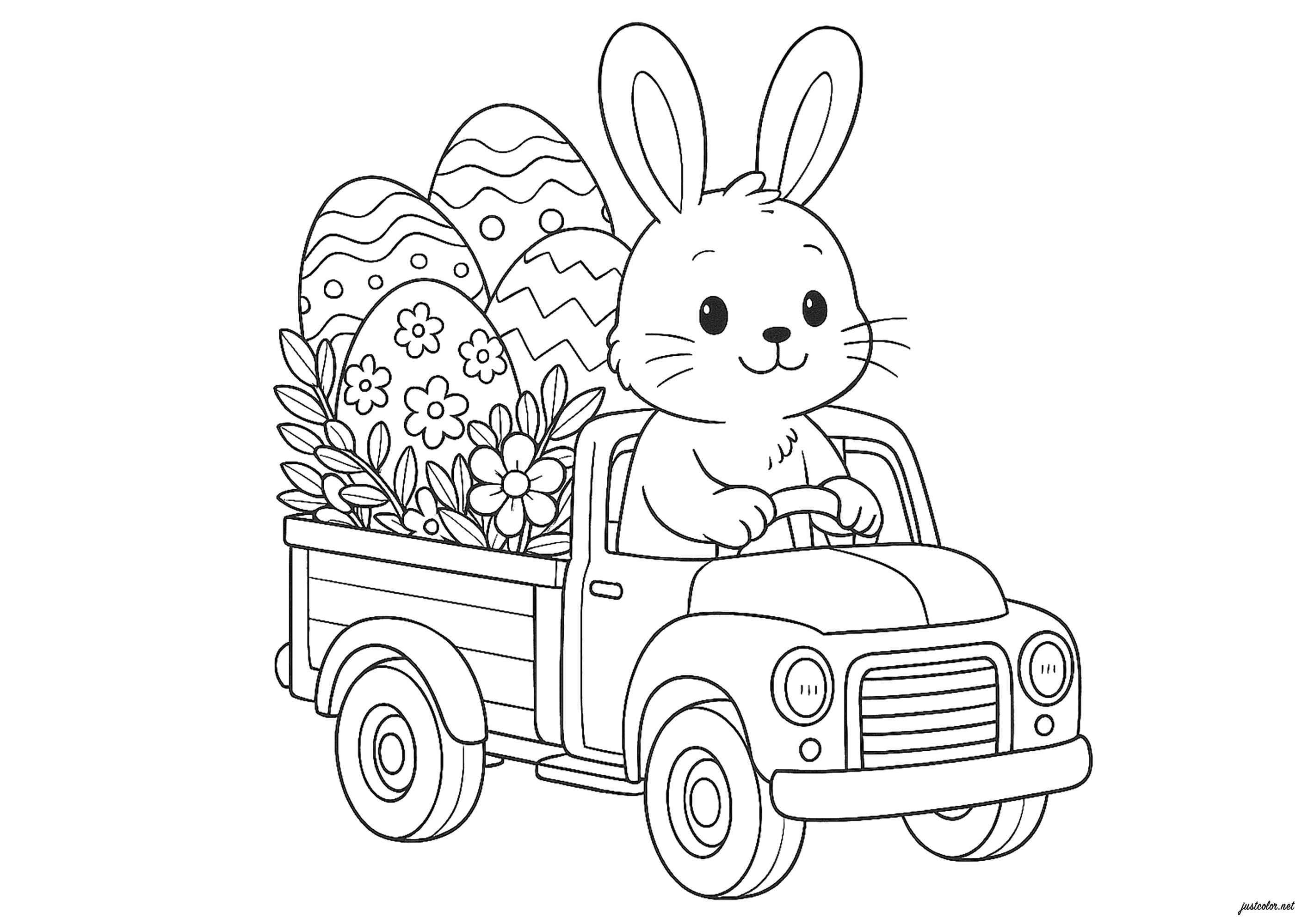 desenhos de páscoa fáceis