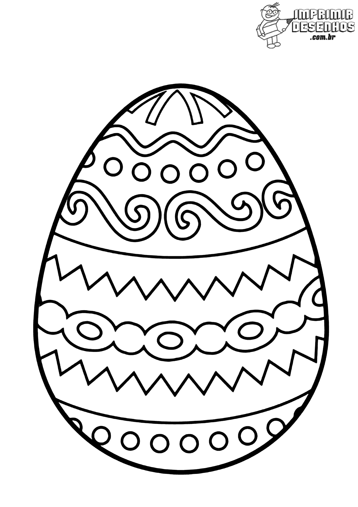 ovos de páscoa para pintar