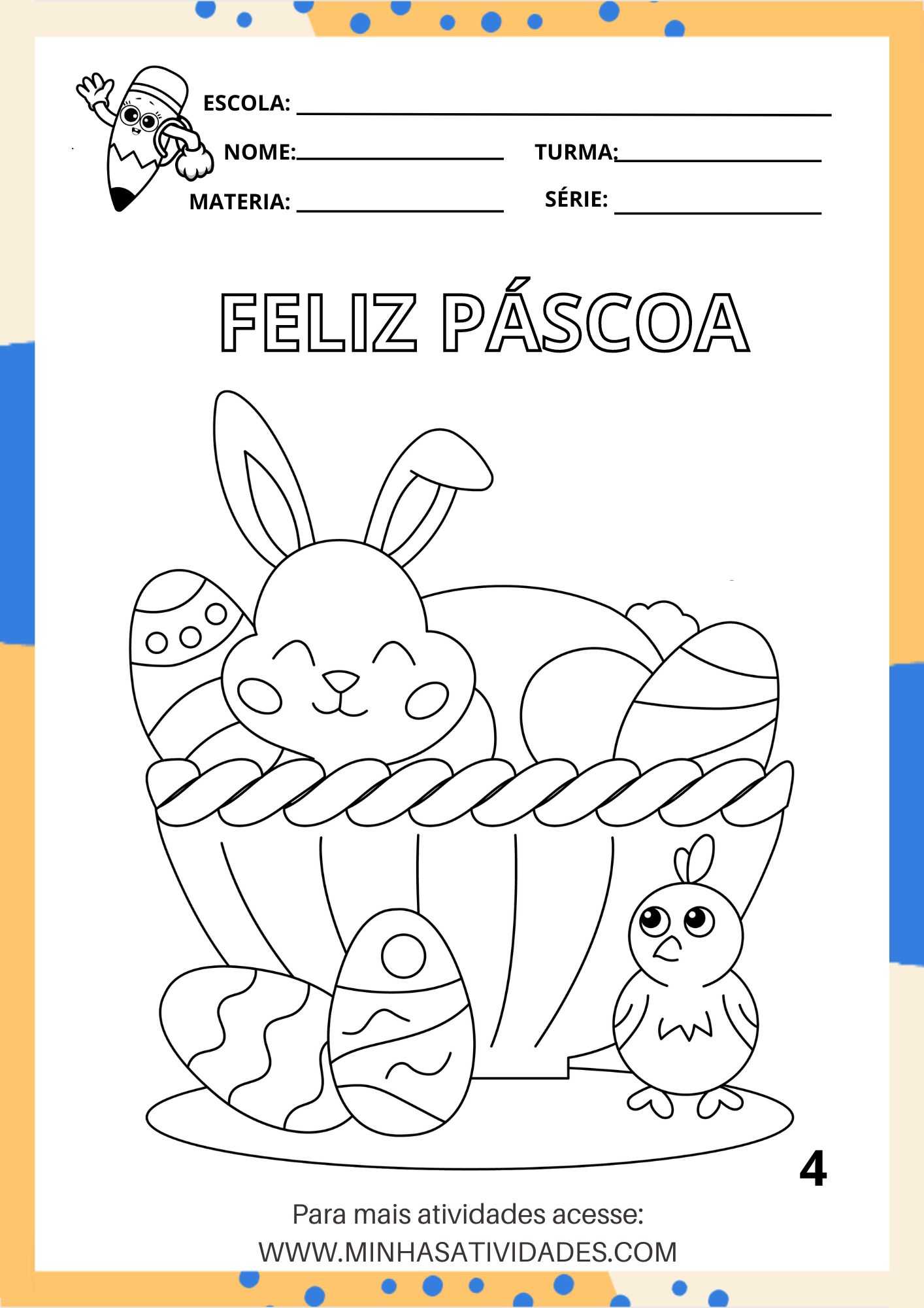 desenhos de páscoa criativos