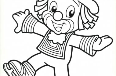 desenhos de palhaços para colorir