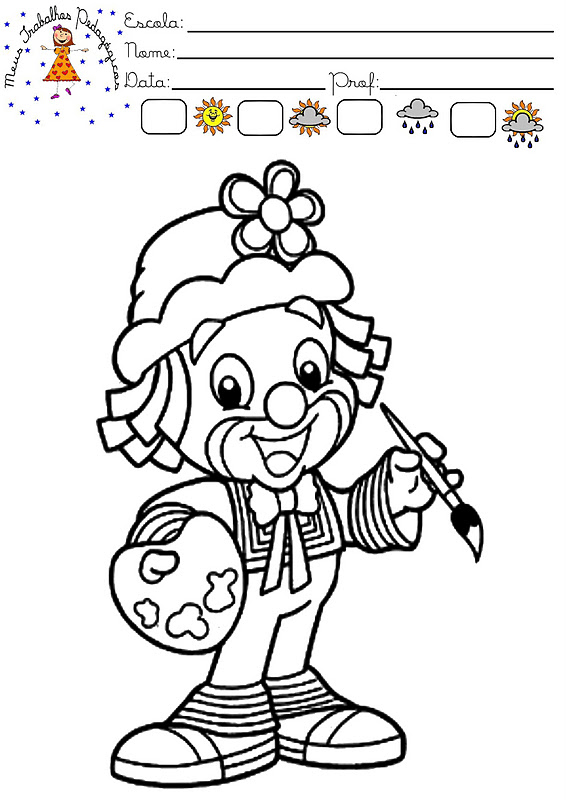 desenhos infantis para colorir