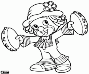 personagens patati patatá para imprimir