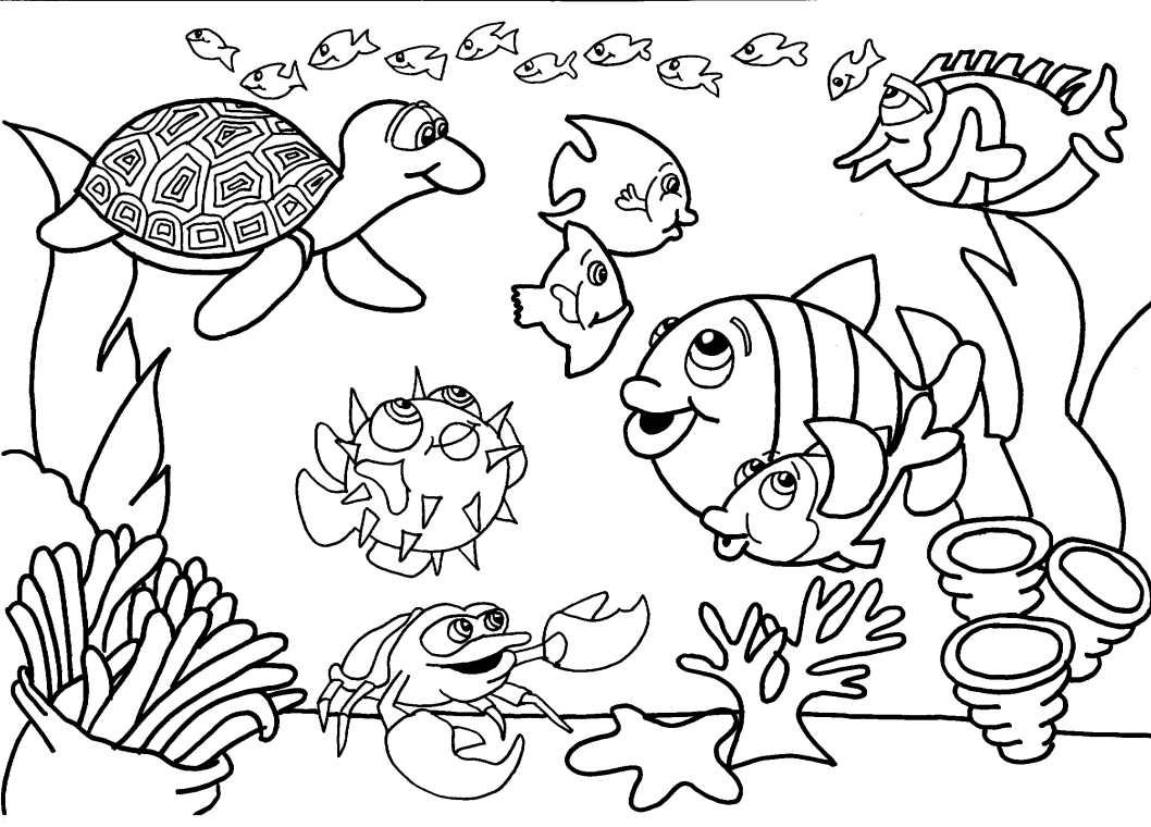desenho de peixe para imprimir