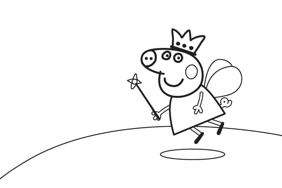 desenhos da peppa para pintar