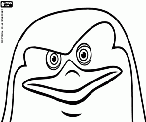 pinguim para imprimir e pintar