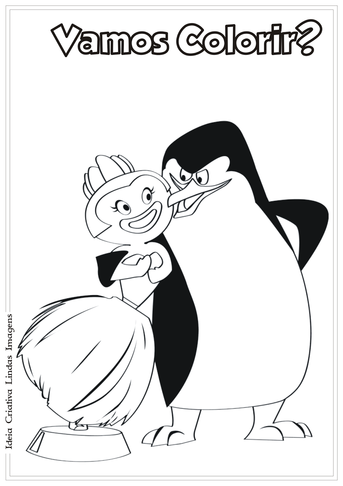 atividade pinguim para imprimir