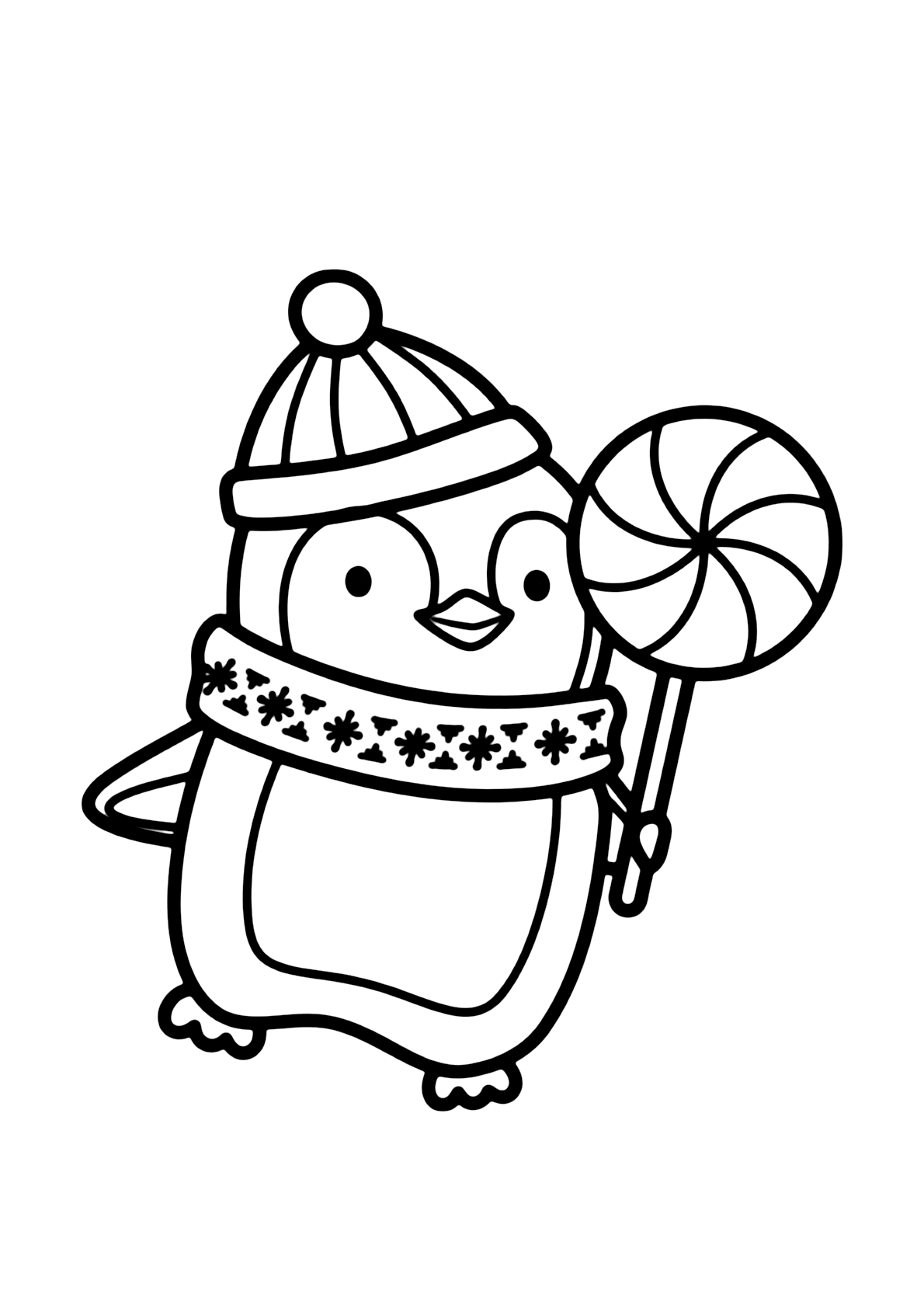 moldes de pinguim para colorir
