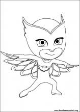 desenhos para colorir PJ Masks para imprimir