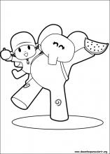 Pocoyo para pintar