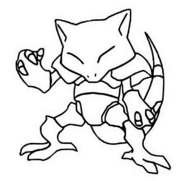 Squirtle para colorir