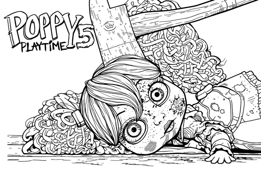 jogos de colorir poppy playtime