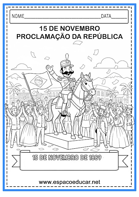 atividades proclamação da república educação infantil