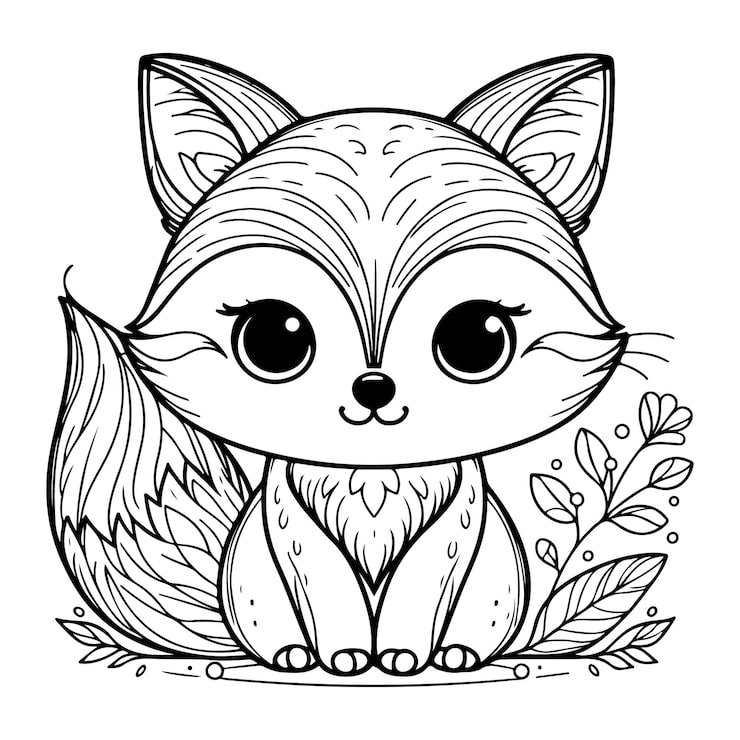desenhos de animais da floresta para colorir