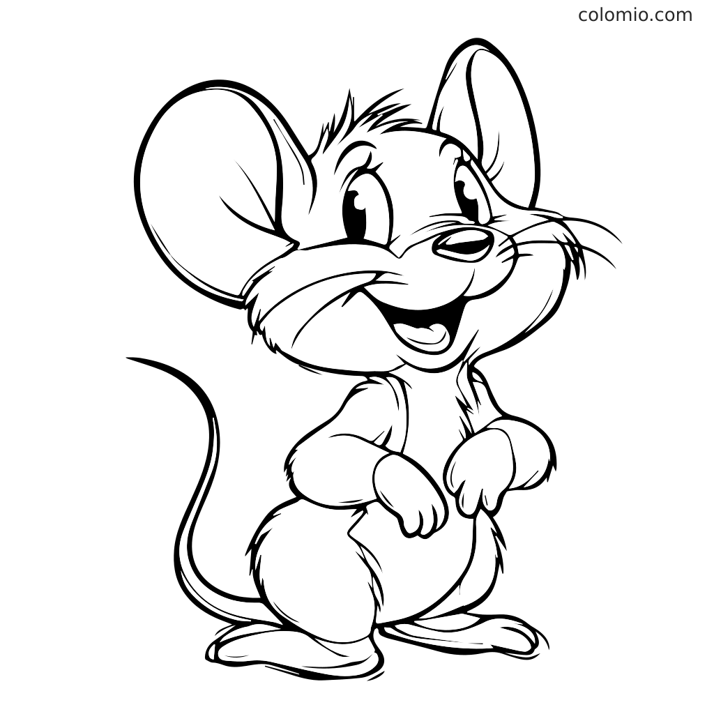 desenhos de roedores para colorir
