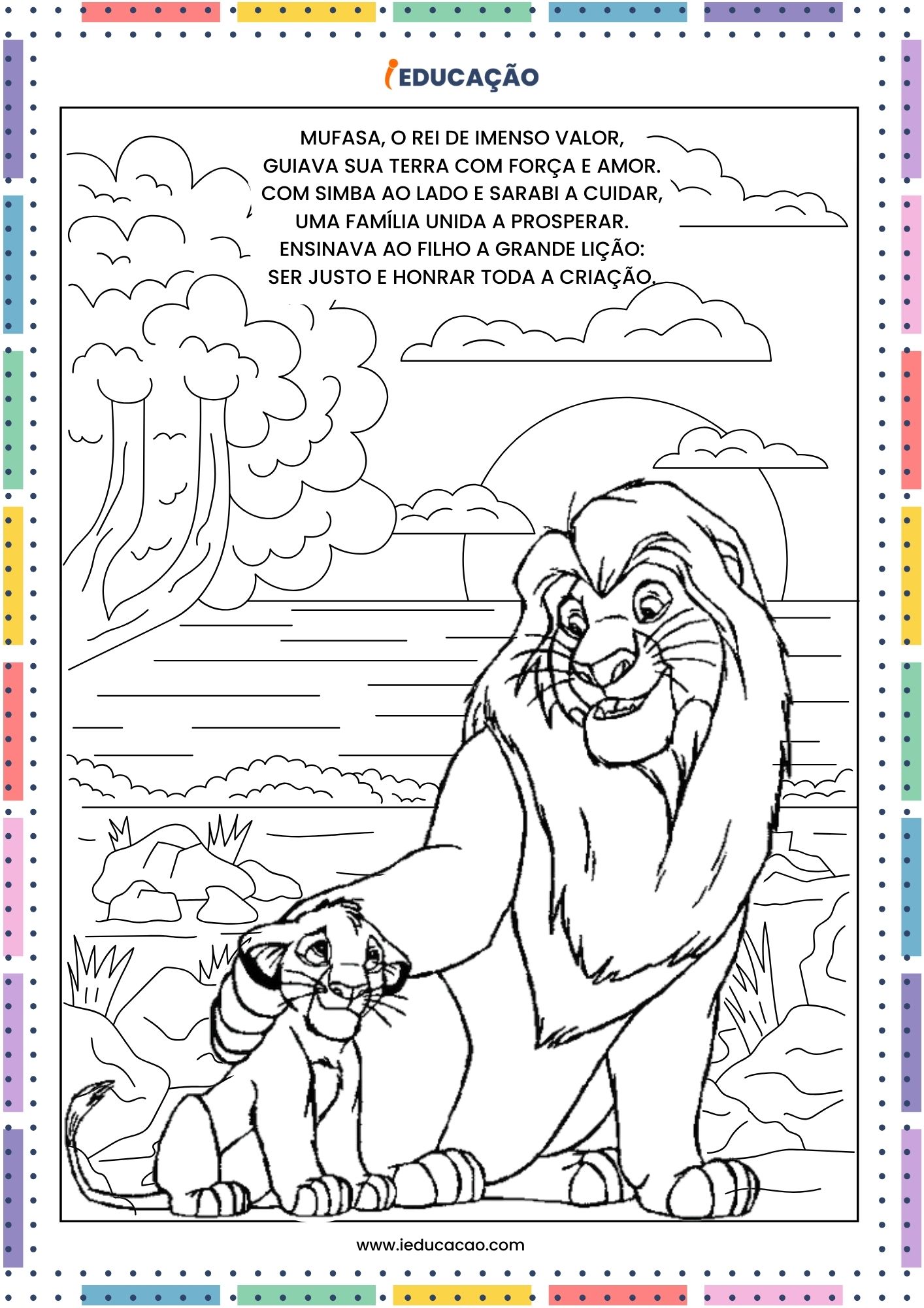 scar para colorir