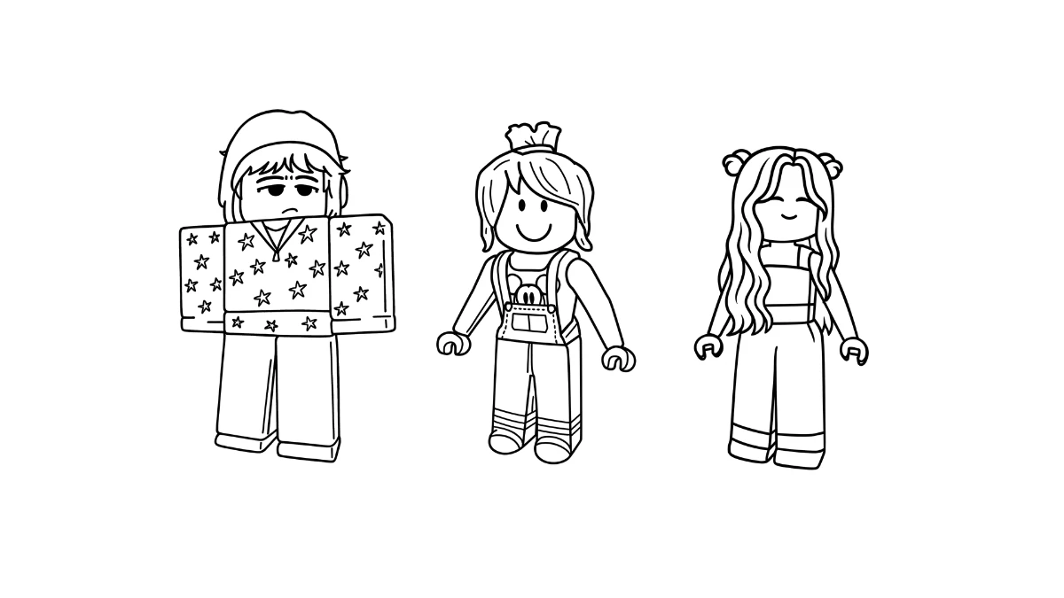 Imprimir desenhos do Roblox