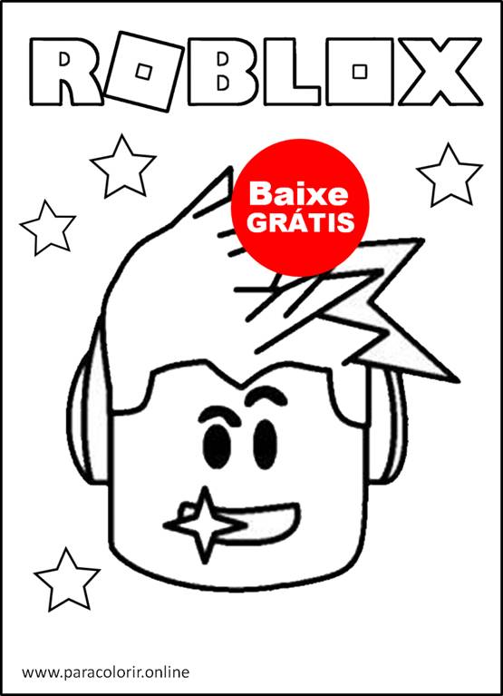 Desenhos Roblox para crianças