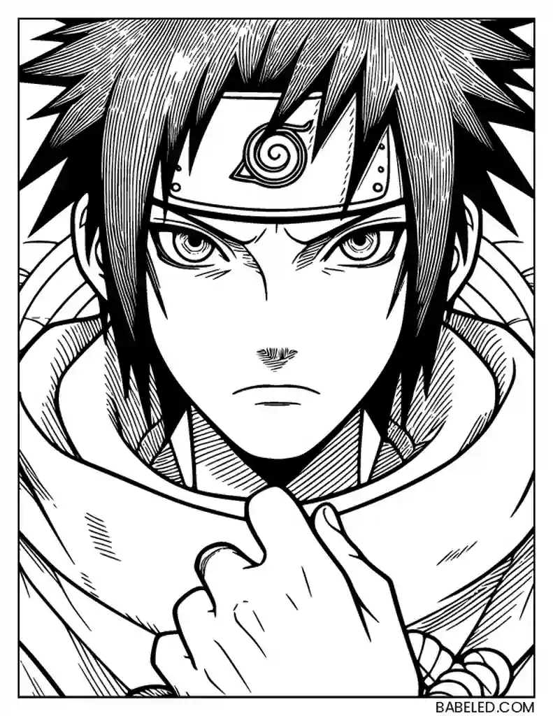 Rinnegan para colorir
