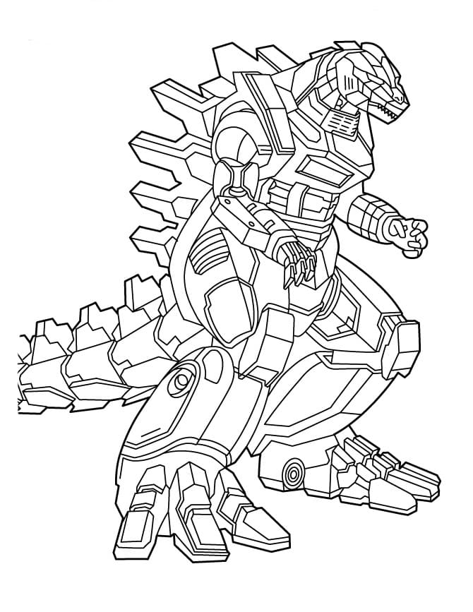 colorir monstro gigante