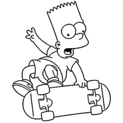 simpsons para pintar