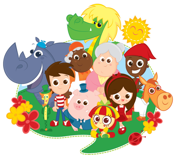 personagens do sítio do picapau amarelo para colorir