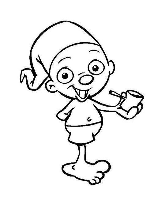 cuca desenho para colorir
