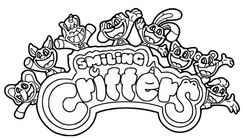 Smiling Critters para colorir CatNap
