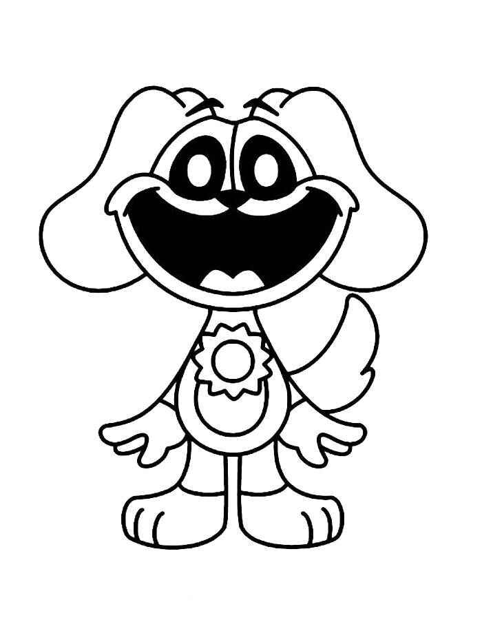 Personagens Smiling Critters cores