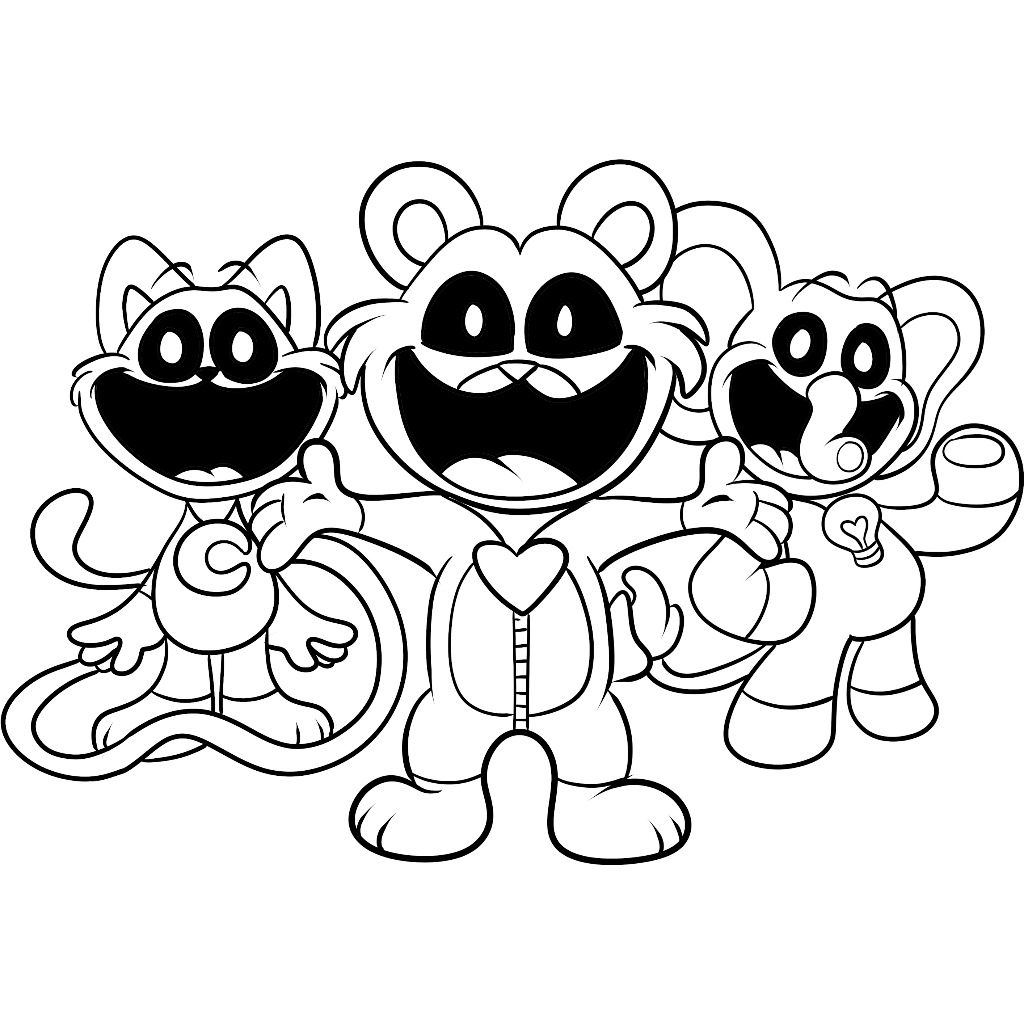 Atividades infantis Smiling Critters