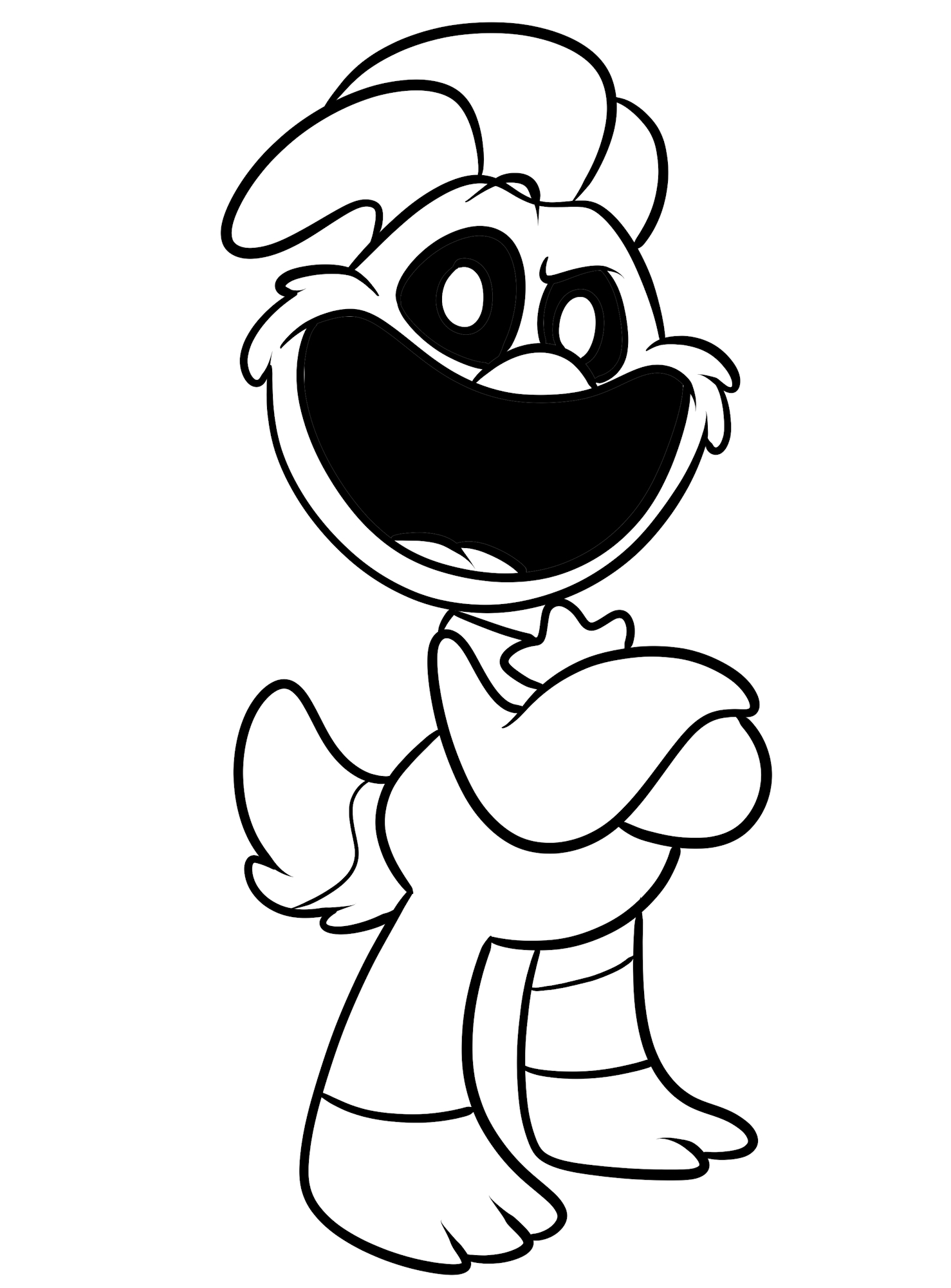 Smiling Critters para colorir CatNap