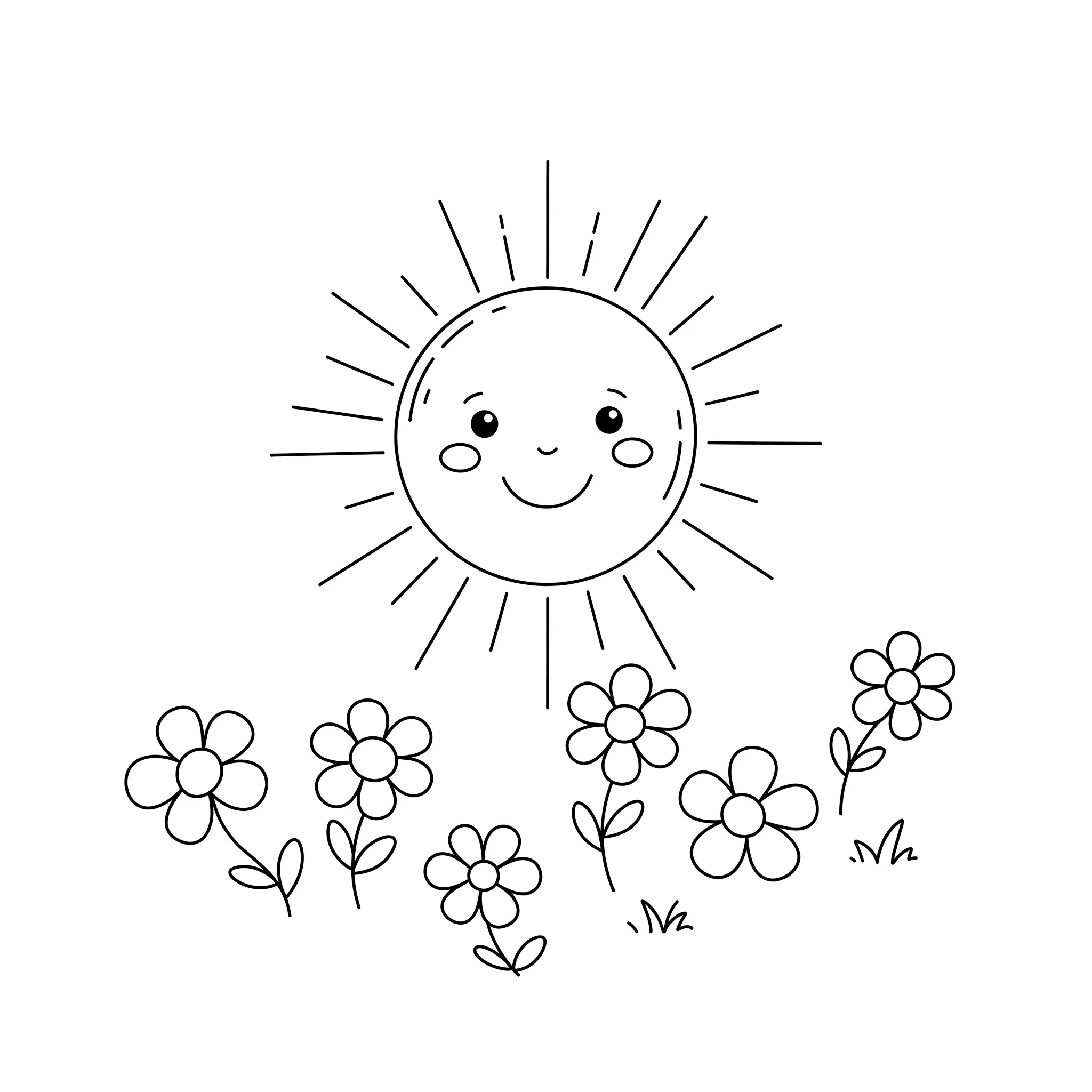desenhos de sol para imprimir e colorir