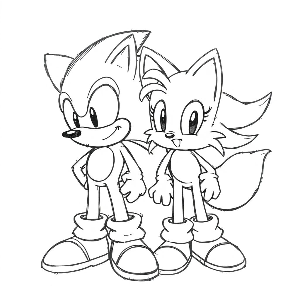 desenhos do sonic fáceis
