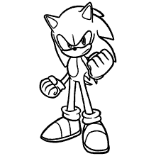 desenhos do sonic para imprimir e colorir