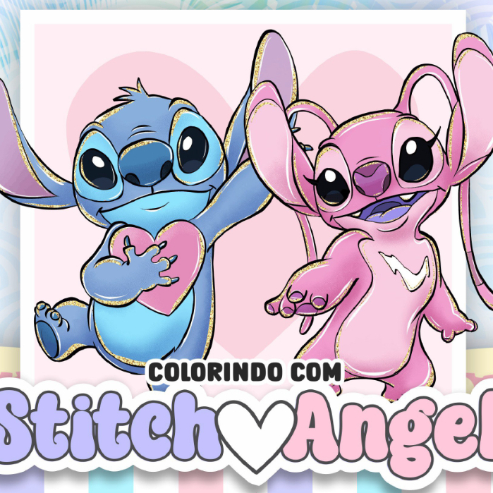 personagens de lilo e stitch para colorir