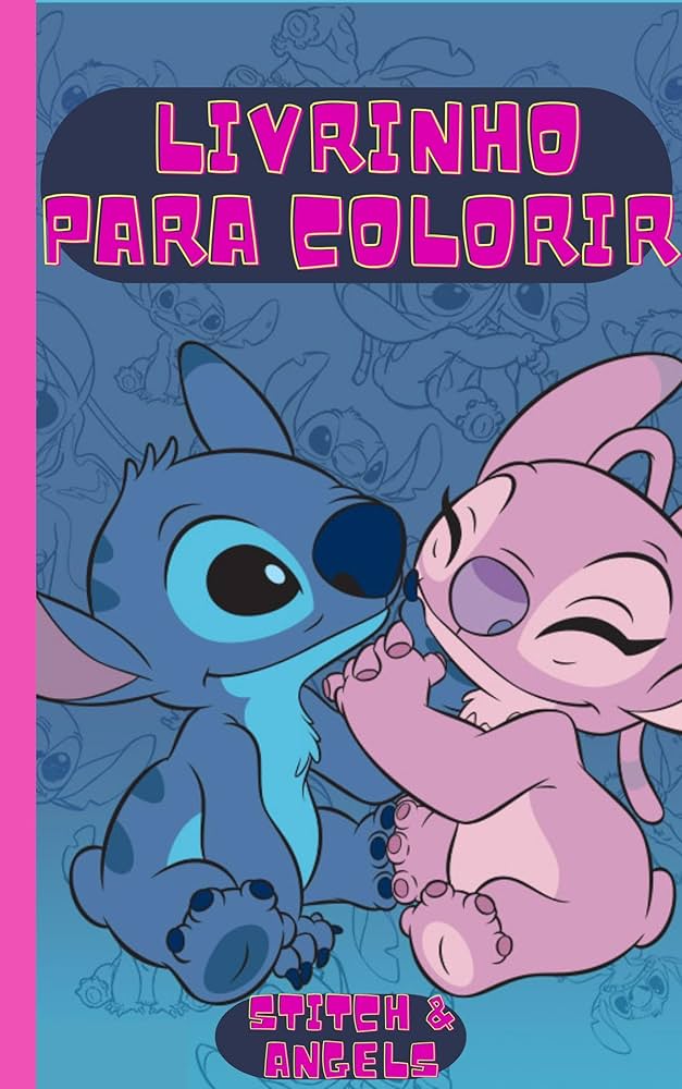desenho do stitch para colorir