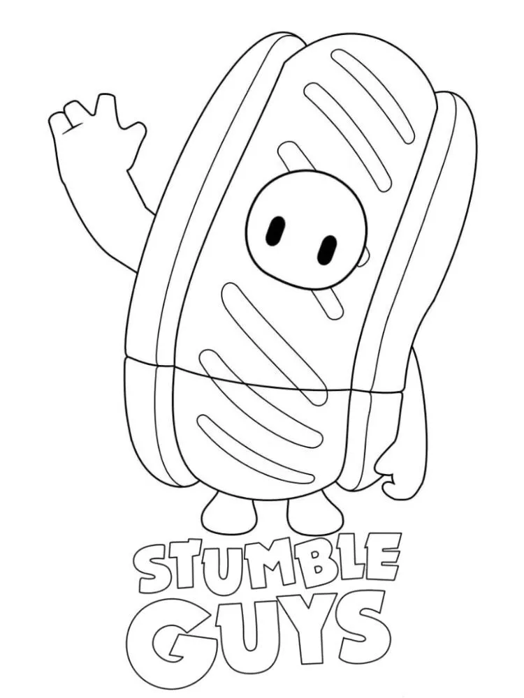 atividade infantil Stumble Guys