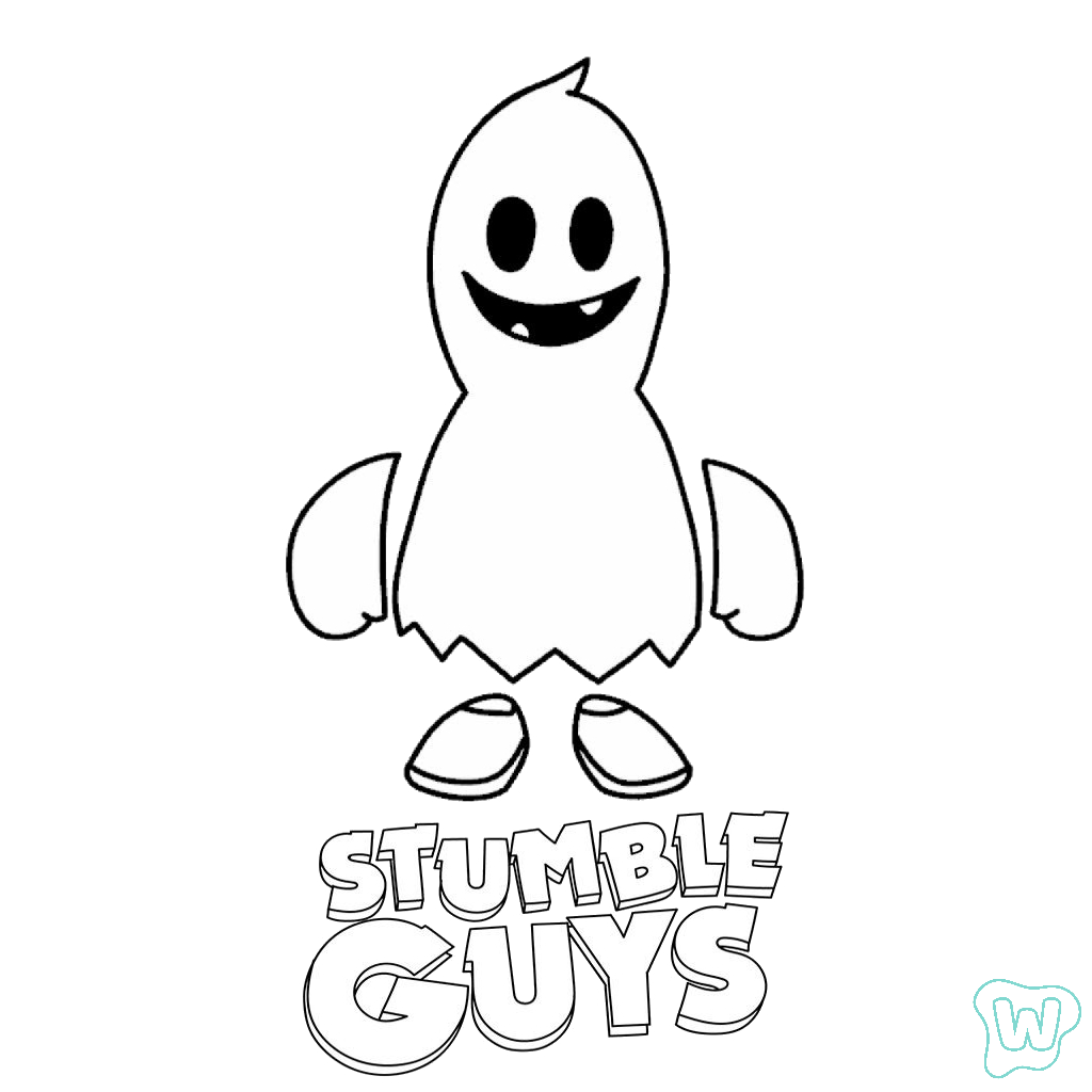 skins Stumble Guys para colorir