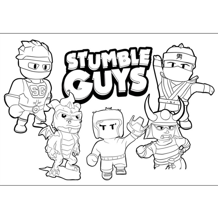 material escolar Stumble Guys