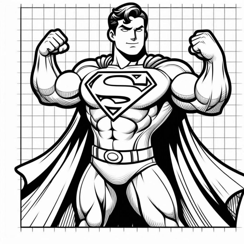 desenho do escudo do superman para pintar